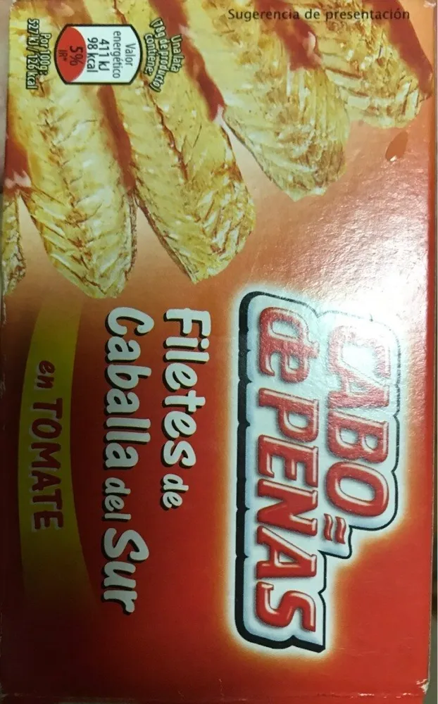 Filetes de caballa del sur