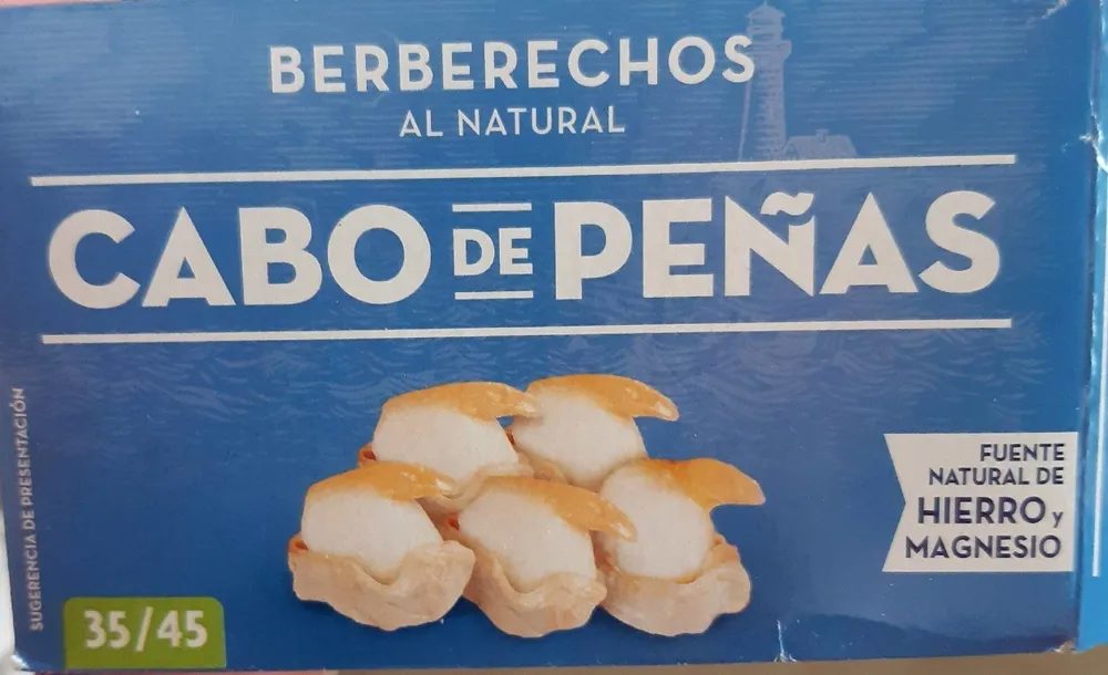 Berberechos al natural