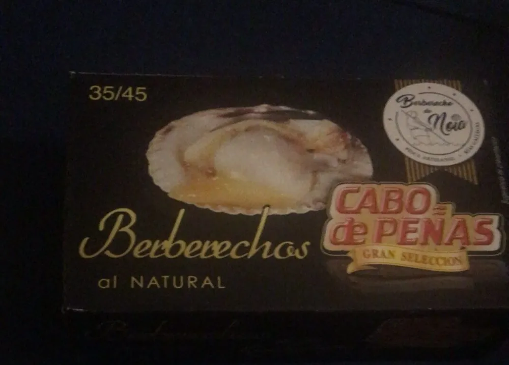 Berberechos al natural