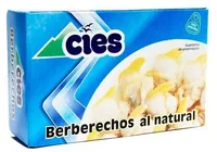 Berberechos al natural