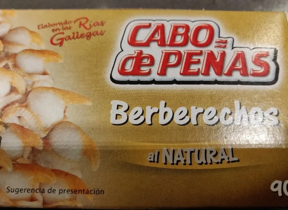 Berberechos al natural