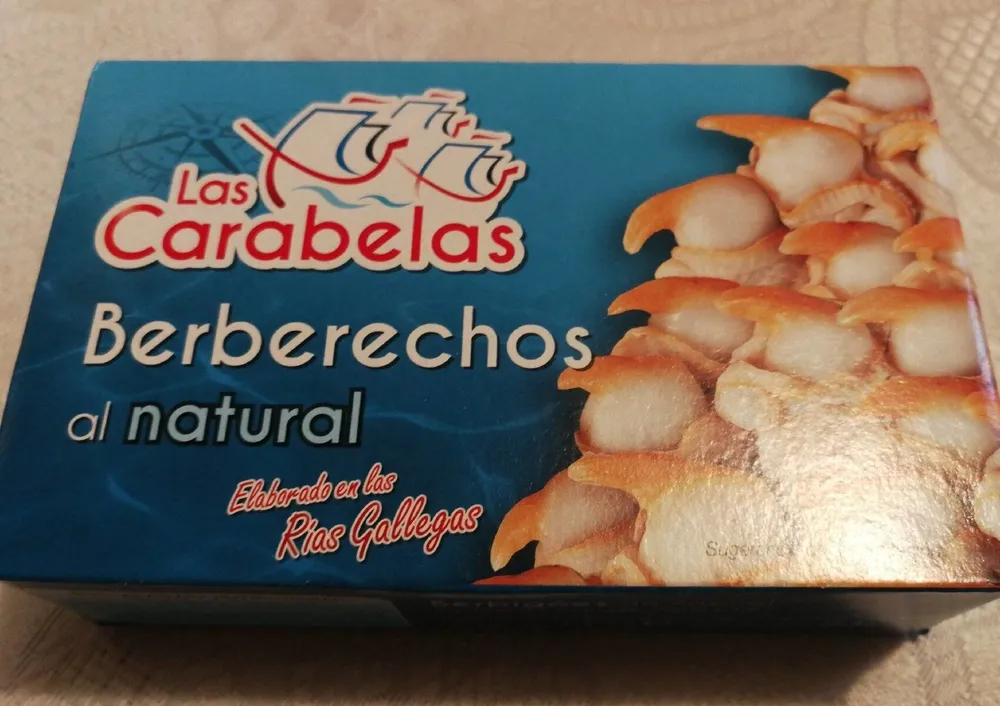 Berberechos al natural