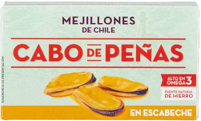Mejillones de Chile en escabeche