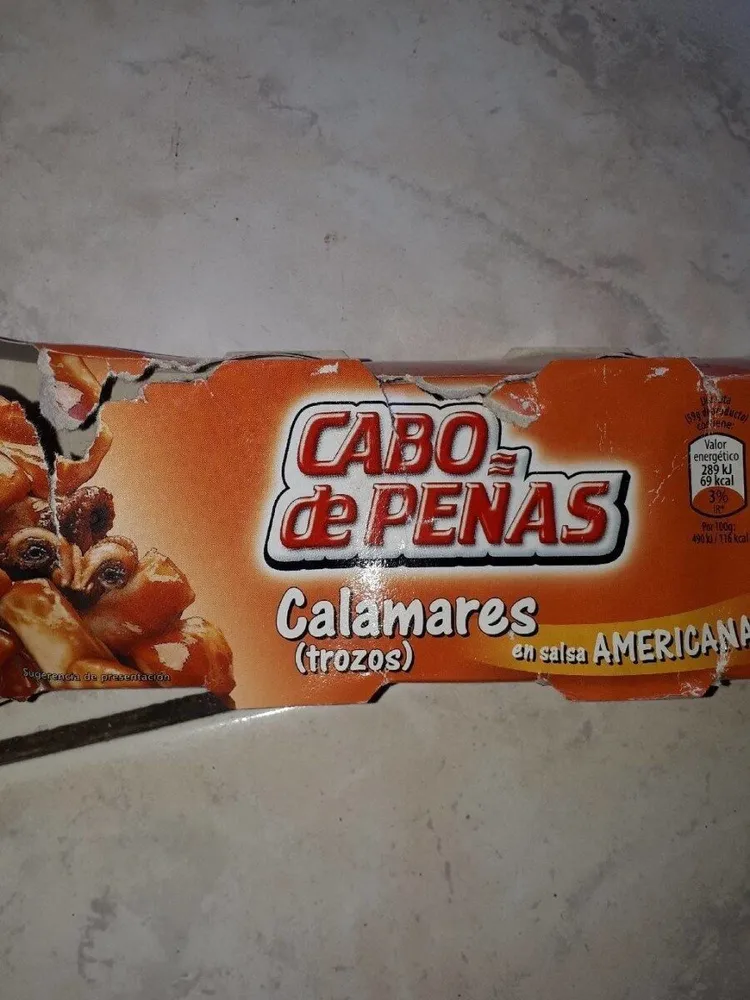 Calamares salsa americana