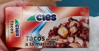 Tacos de pota a la marinera