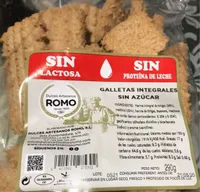 Galletas integrales sin azucar