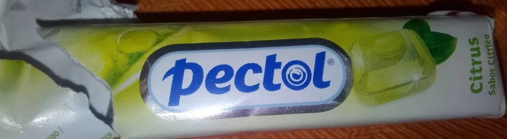 Caramelos pectol sabor cítrico