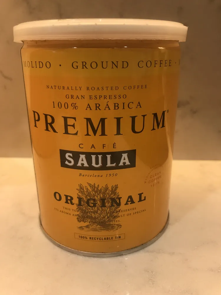Premium café molido natural arábica