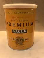 Premium café molido natural arábica