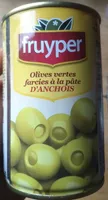 Olives vertes farcies à la pâte d'anchois