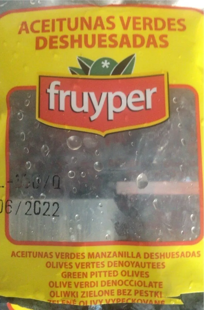 Aceitunas verdes deshuesadas