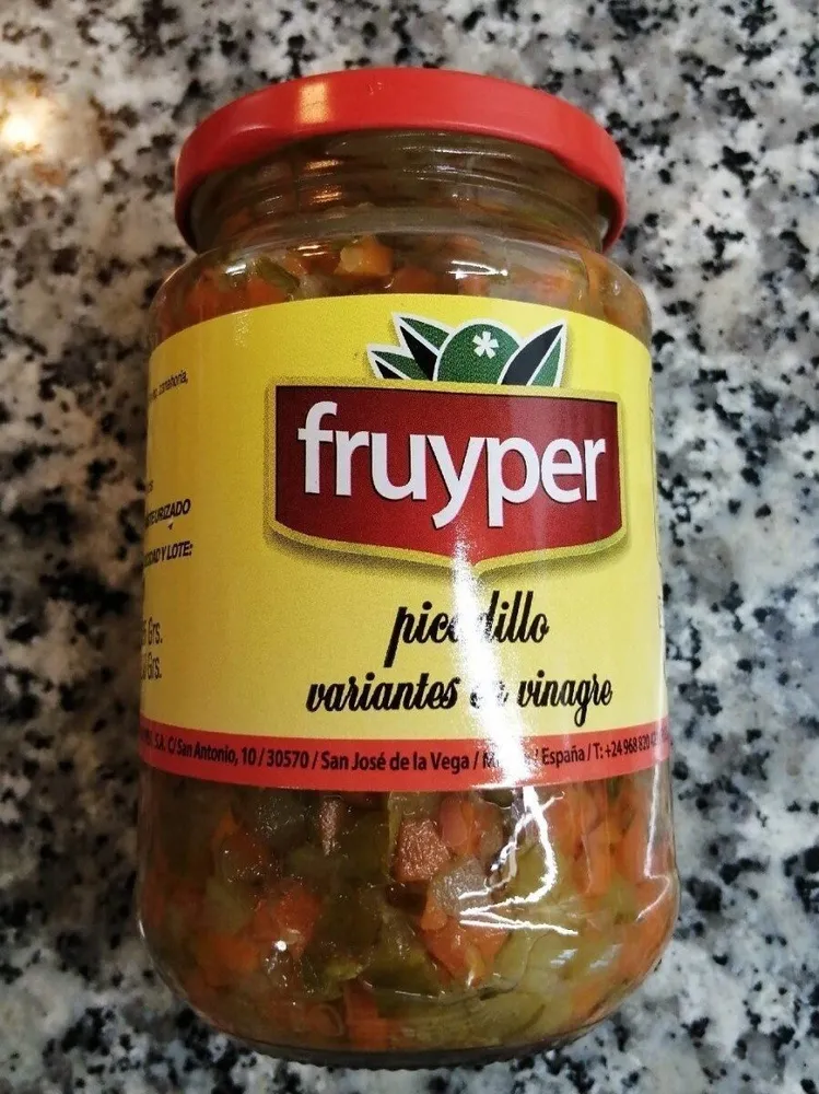 Picadillo variantes en vinagre