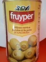 Olives vertes farcie à la pâte d'anchois