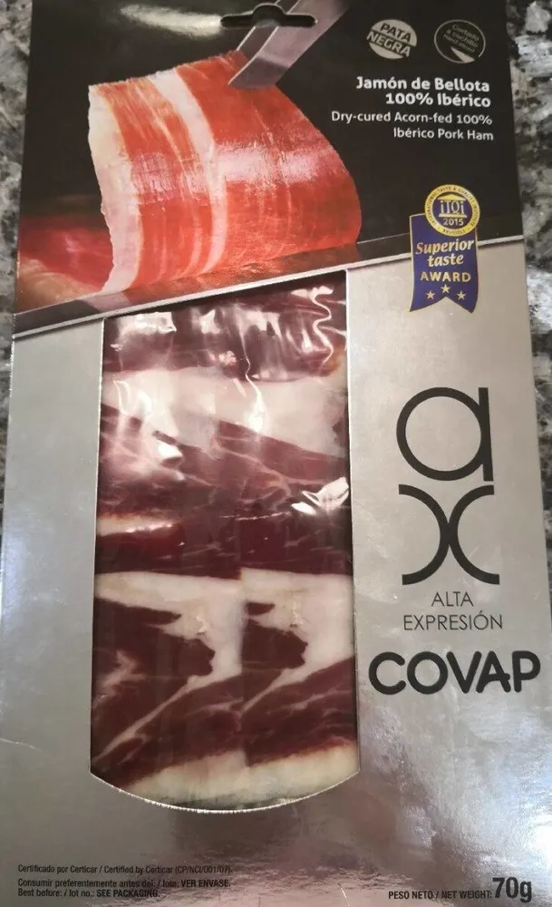 Jamón de bellota 100%iberico