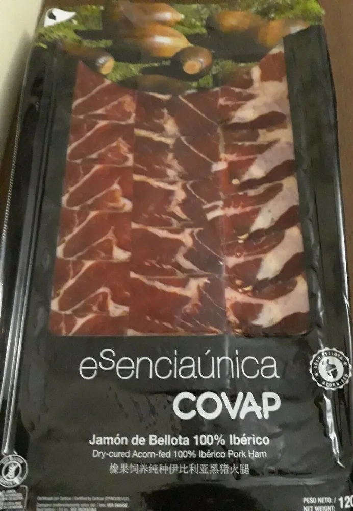 Jamón de bellota 100% iberico