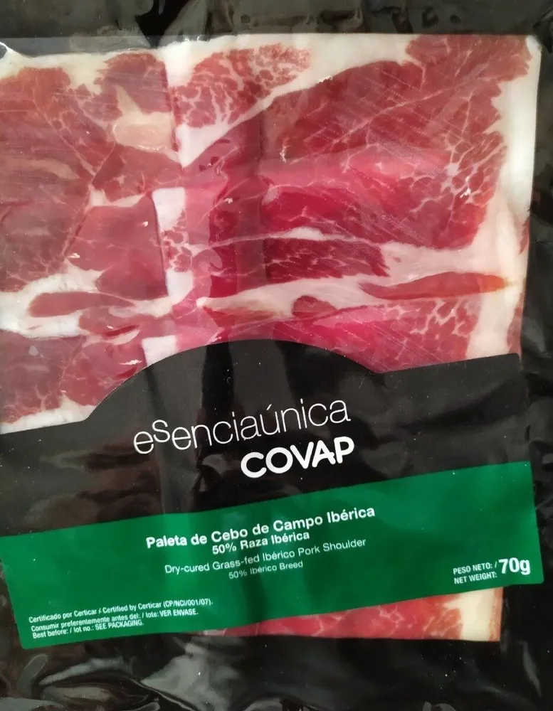 Paleta de cebo de campo ibérica