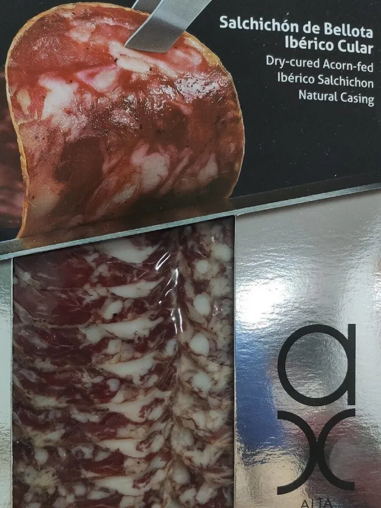 Salchichón de bellota ibérico