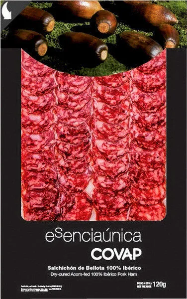 Esenciaúnica salchichón de bellota ibérico lonchas sin gluten
