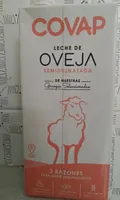 Leche de oveja semidesnatada