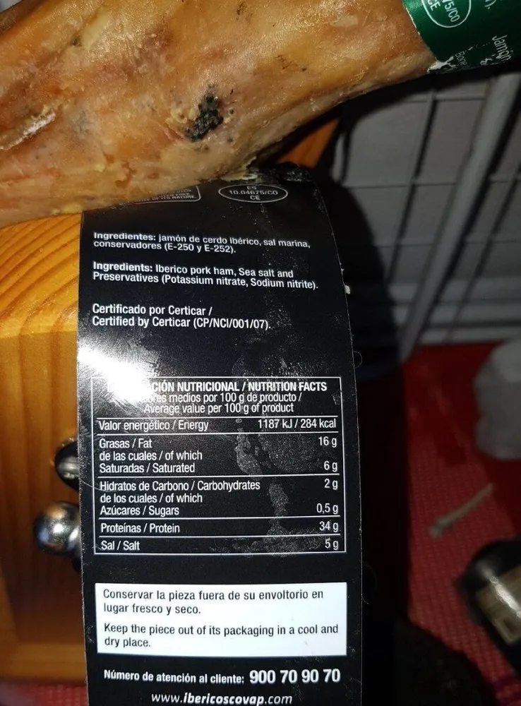 Jamón ibérico