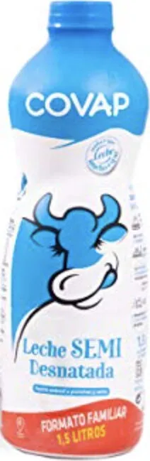 Leche semidesnatada