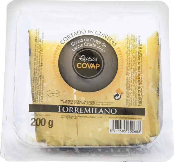 Torremilano queso viejo de oveja elaborado con