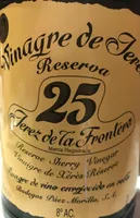 Vinagre De Jerez 25 Años paez Morilla