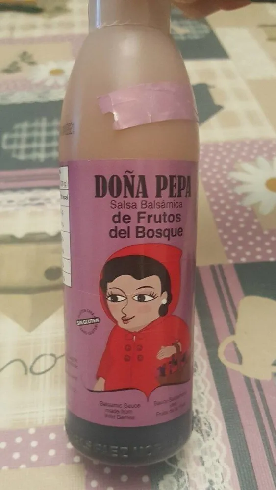 Vinagre balsámico de frutas del bosque