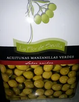 Aceitunas manzanilla verdes sabor anchoa