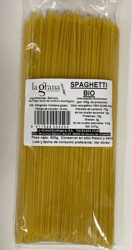 Spaghuetti bio