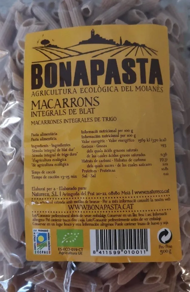 Macarrons integrals de blat