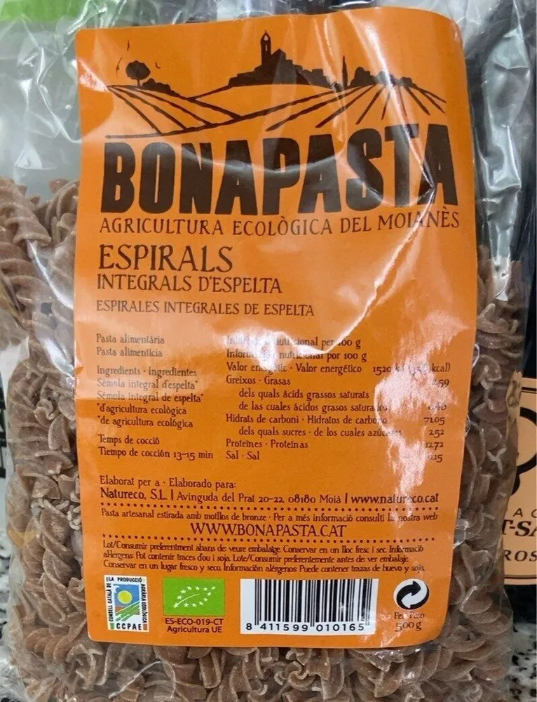 Espiral integral espelta