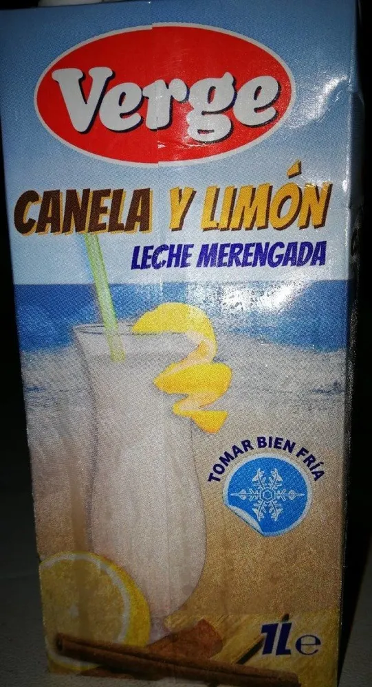 Leche merengada canela y limón