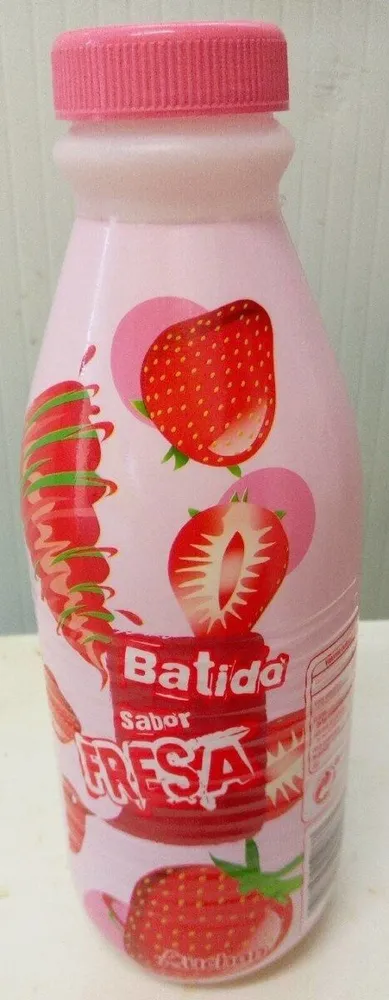 Batido sabor fresa