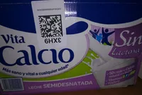 Leche semidesnatada calcio sin lactosa