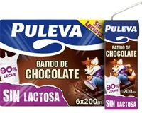 Batido de chocolate sin lactosa