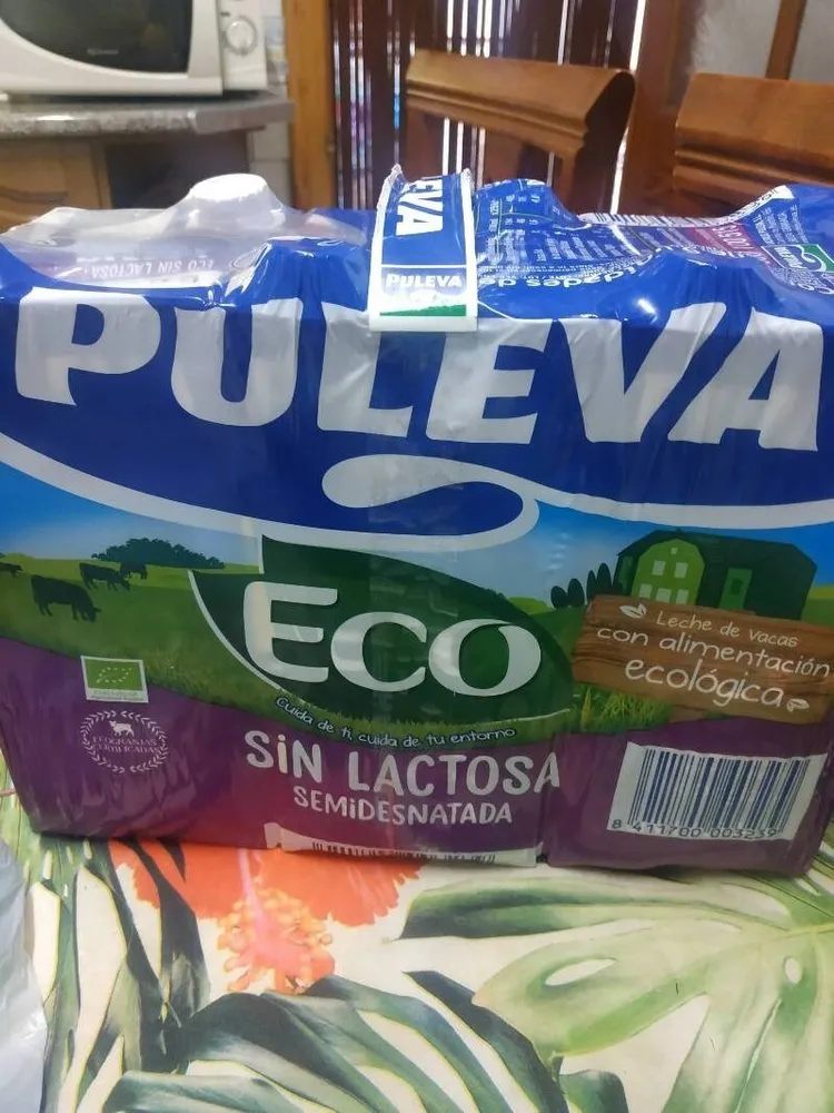 Leche eco semidesnatada sin lactosa