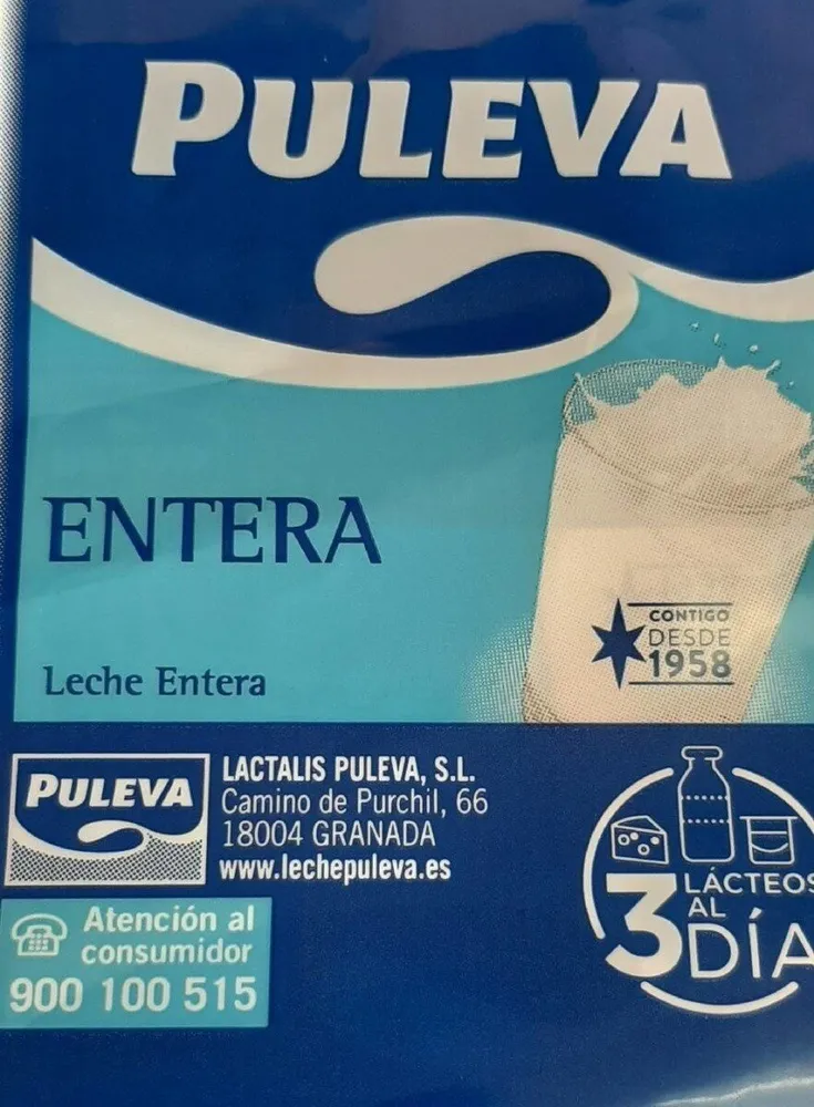 Leche entera