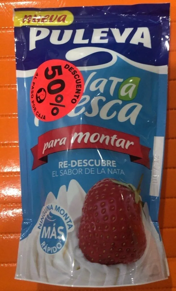 Nata fresca para montar