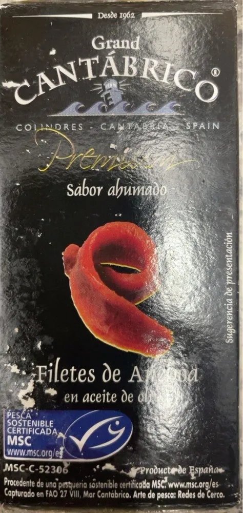 Filetes de anchoa ahumados