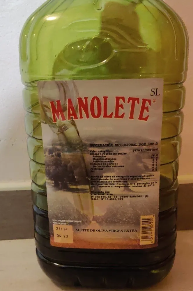 Aceite Manolete
