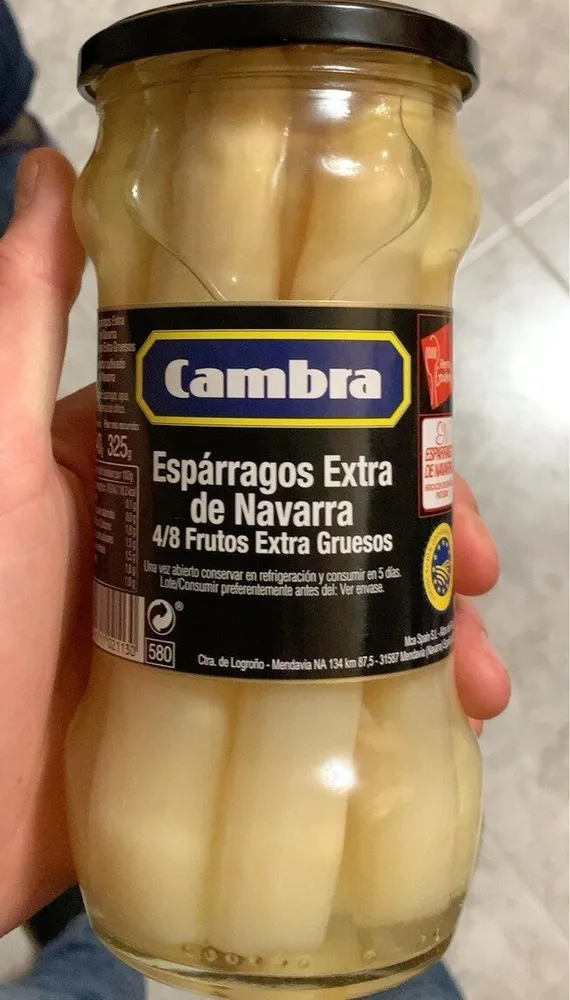 Esparragos extra de Navarra