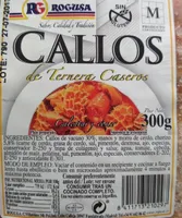 Callos de ternera caseros