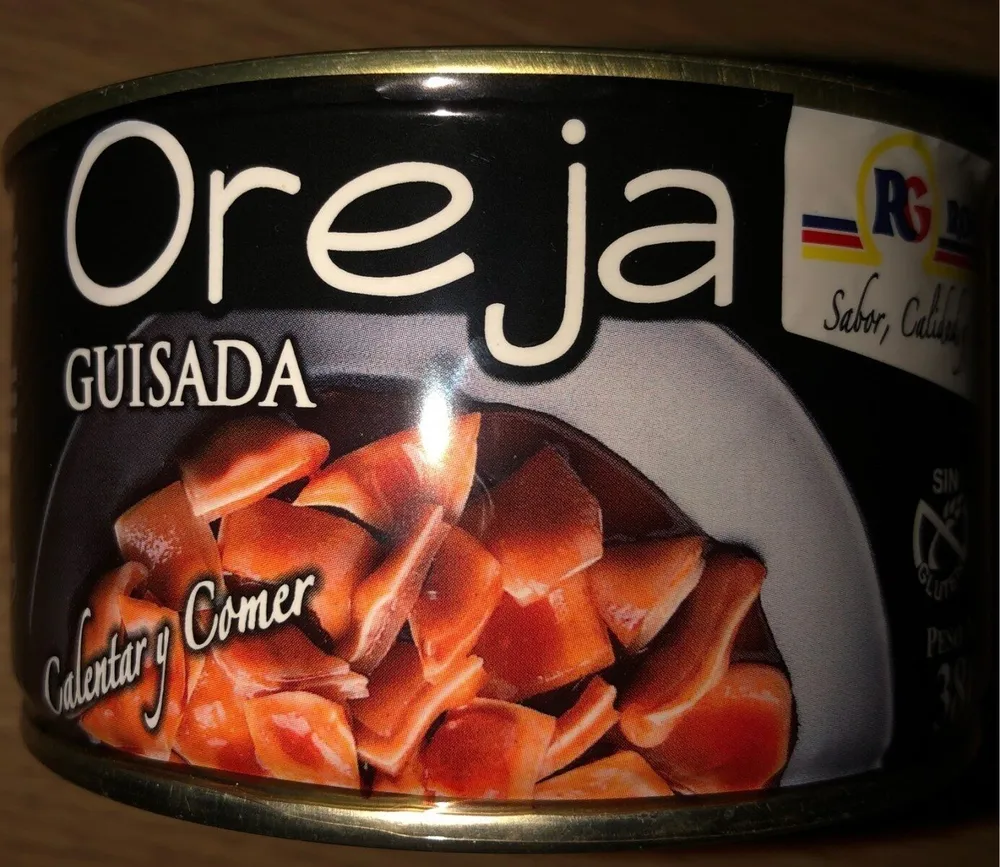 Oreja guisada