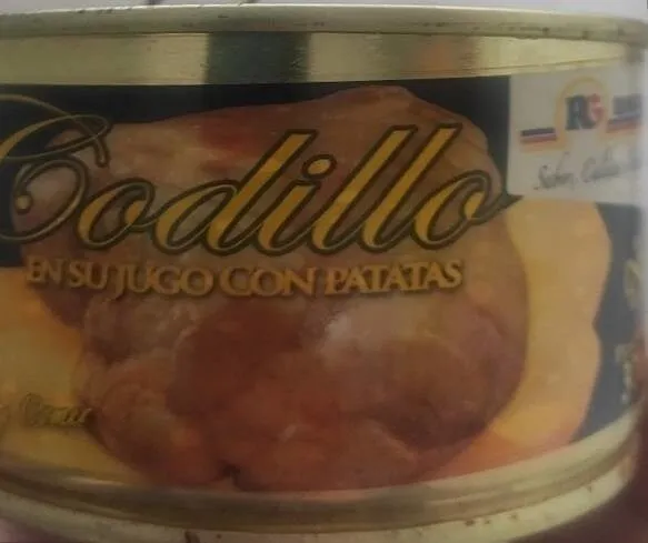 Codillo en su jugo con patatas