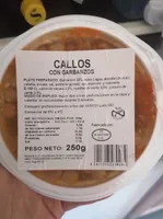 Callos con garbanzos