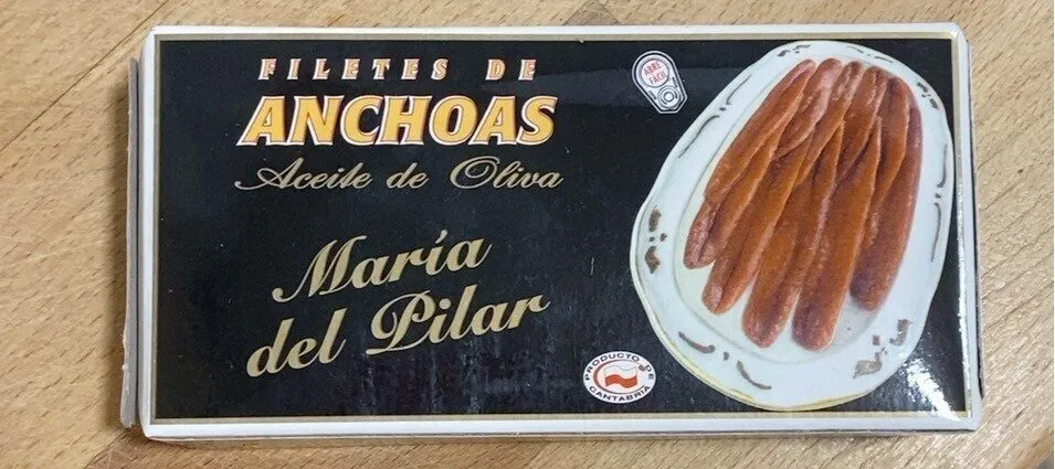 Anchoas en aceite de oliva