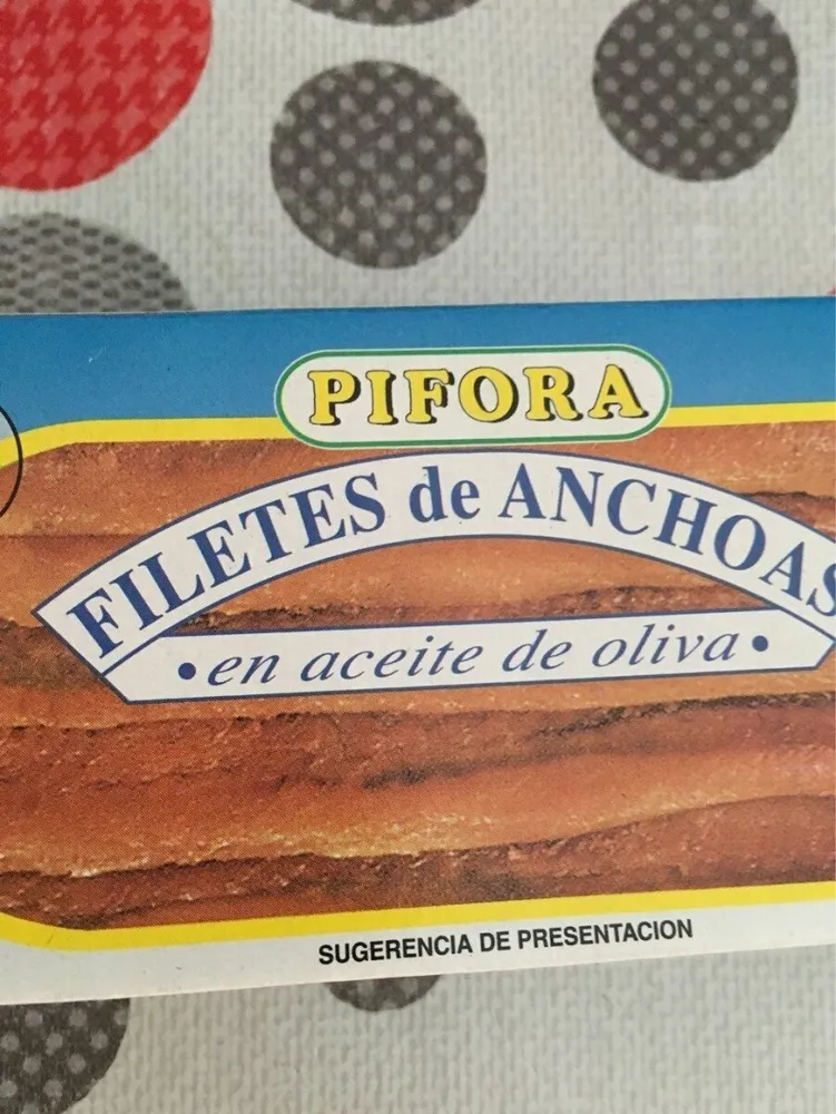 Filettes de anchoas
