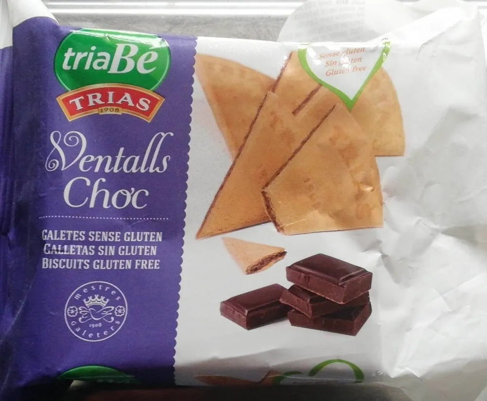 Ventalls Choc sense gluten