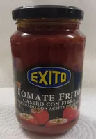 Tomate frito casero con fibra